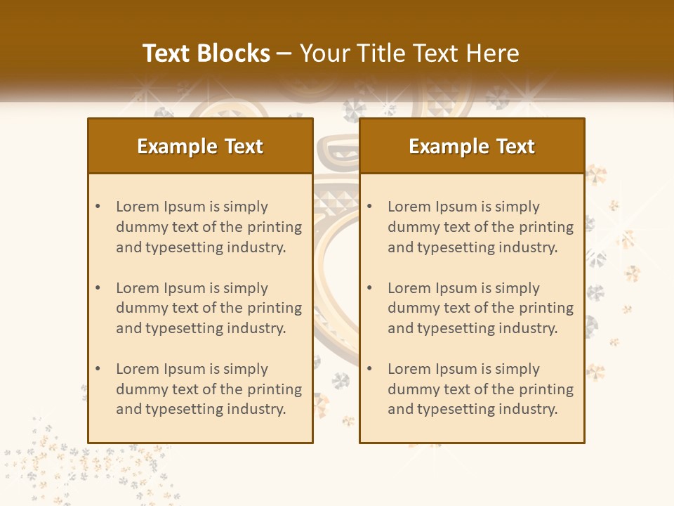 A Golden Number Six On A Black Background PowerPoint Template