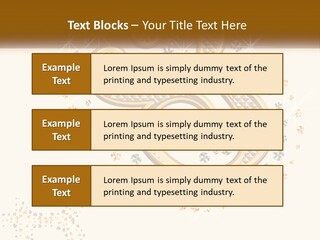 A Golden Number Six On A Black Background PowerPoint Template