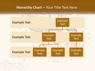 A Golden Number Six On A Black Background PowerPoint Template