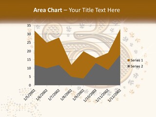 A Golden Number Six On A Black Background PowerPoint Template