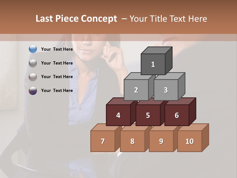 A Man And A Woman Sitting At A Table Talking To Each Other PowerPoint Template
