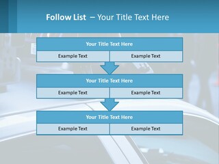A Police Car With A Red Light On Top Of It PowerPoint Template