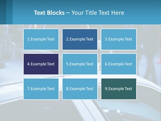 A Police Car With A Red Light On Top Of It PowerPoint Template