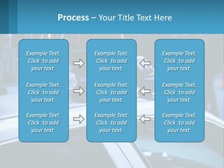 A Police Car With A Red Light On Top Of It PowerPoint Template