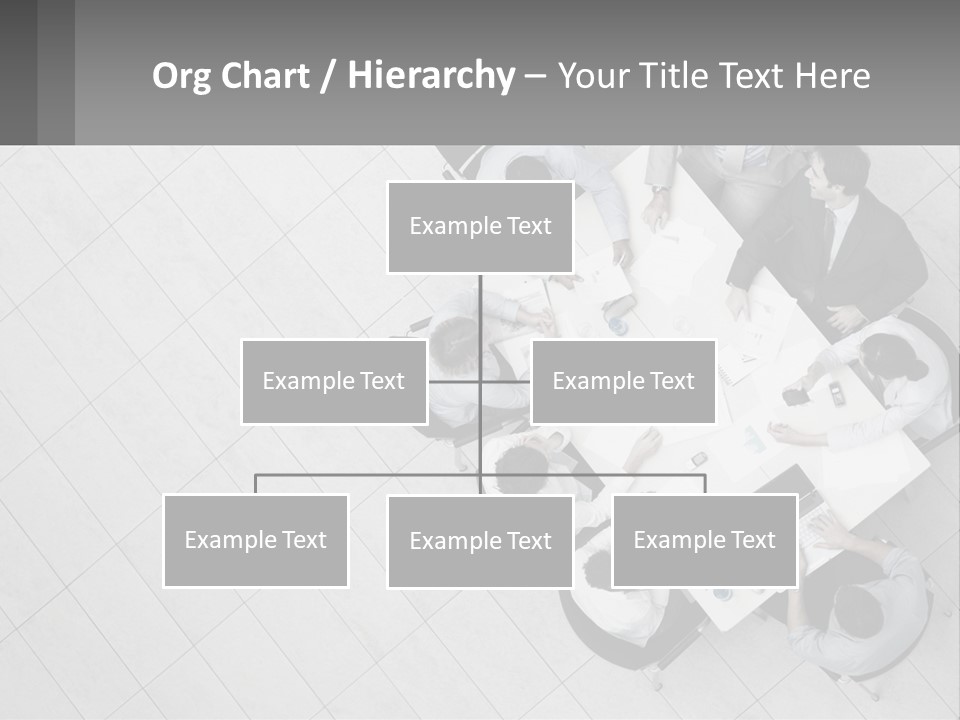 A Group Of People Sitting Around A Table PowerPoint Template