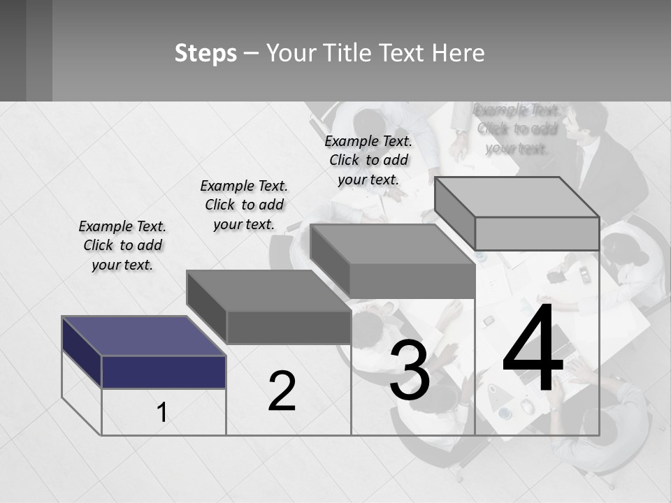 A Group Of People Sitting Around A Table PowerPoint Template