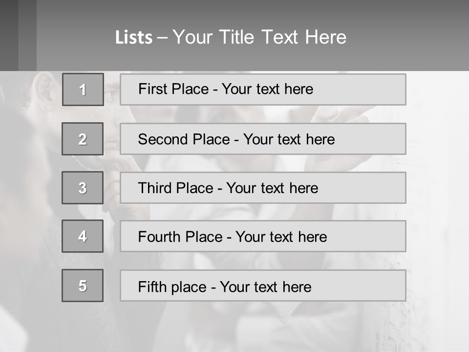 A Group Of People Looking At A Whiteboard PowerPoint Template