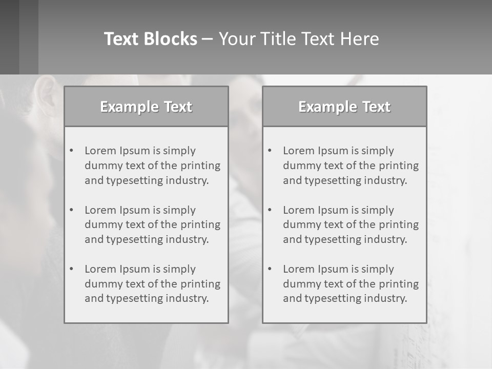 A Group Of People Looking At A Whiteboard PowerPoint Template