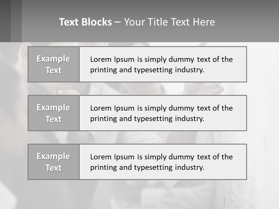 A Group Of People Looking At A Whiteboard PowerPoint Template
