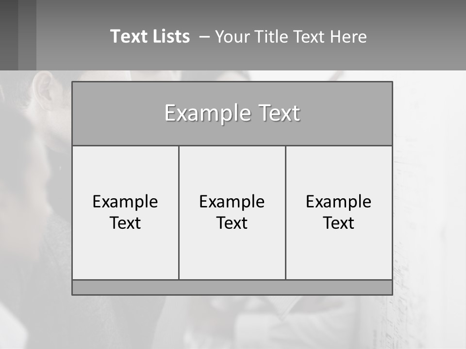 A Group Of People Looking At A Whiteboard PowerPoint Template