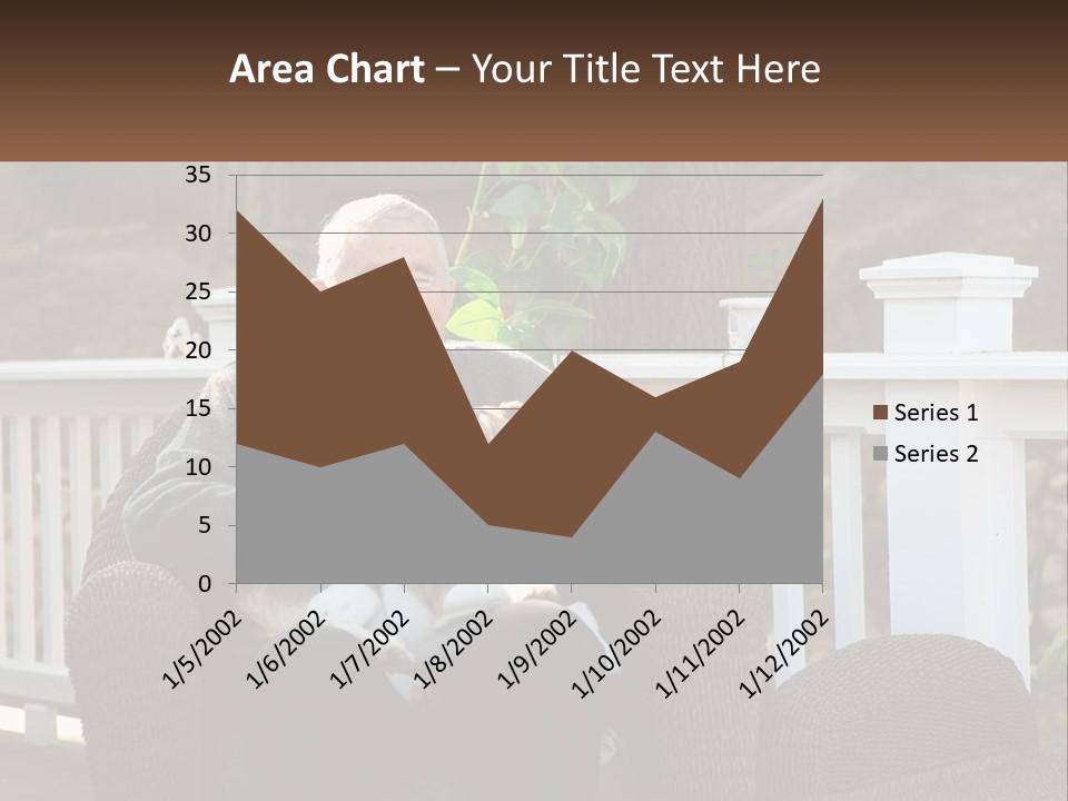 A Man Sitting On A Chair Holding A Dog PowerPoint Template