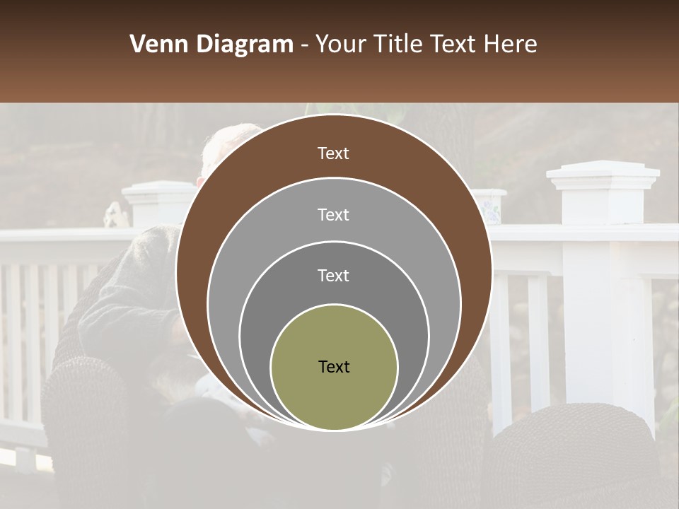 A Man Sitting On A Chair Holding A Dog PowerPoint Template