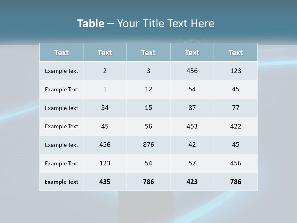 A Woman Holding Her Hand Up In Front Of A World Map PowerPoint Template