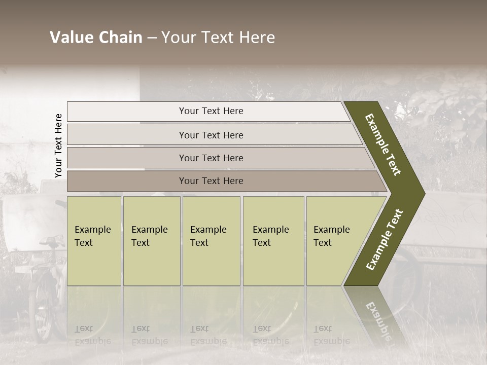 Two Boys Sitting On A Bench In A Park PowerPoint Template