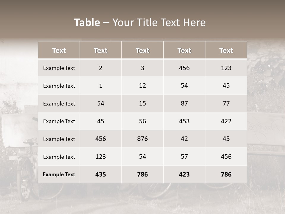 Two Boys Sitting On A Bench In A Park PowerPoint Template