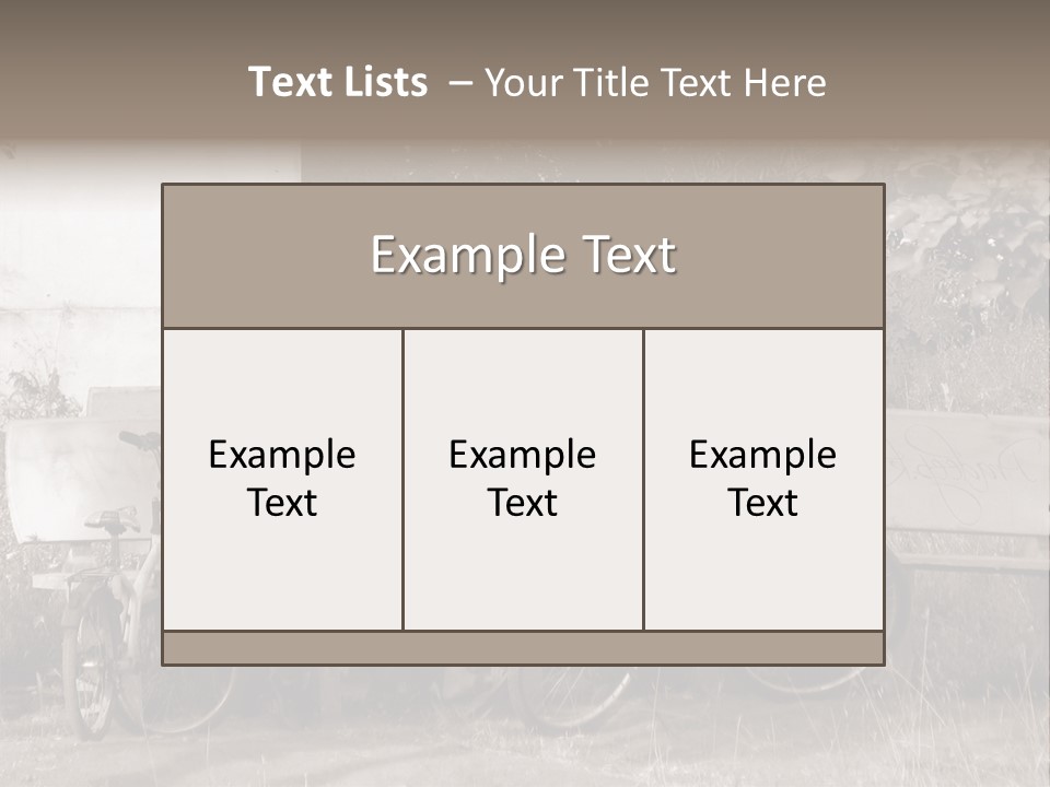 Two Boys Sitting On A Bench In A Park PowerPoint Template