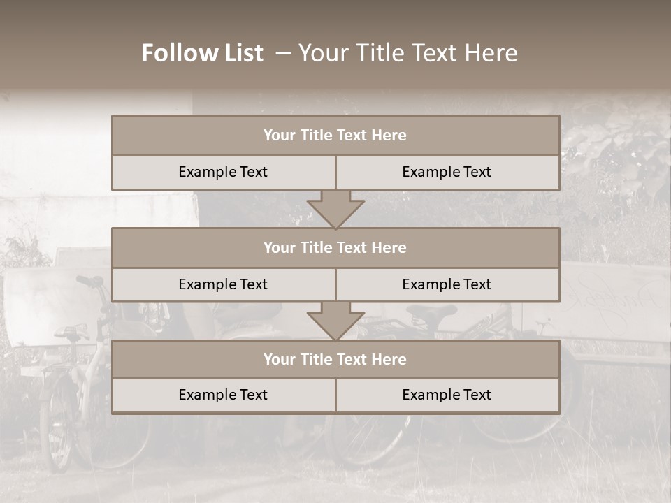 Two Boys Sitting On A Bench In A Park PowerPoint Template