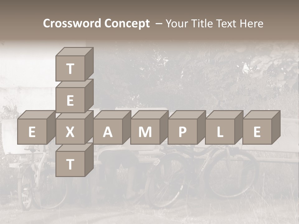 Two Boys Sitting On A Bench In A Park PowerPoint Template