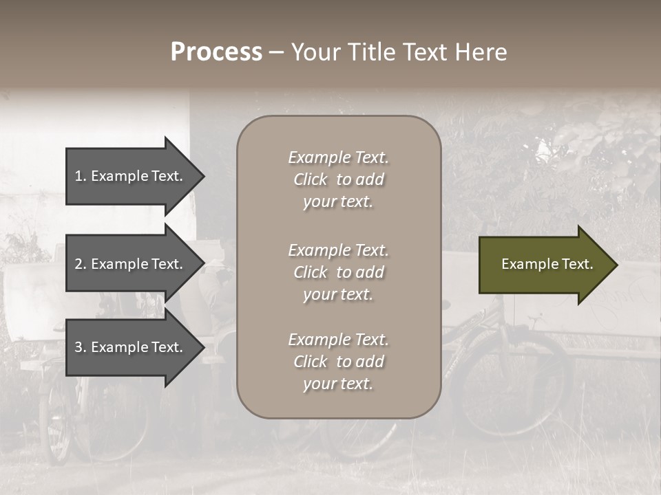 Two Boys Sitting On A Bench In A Park PowerPoint Template