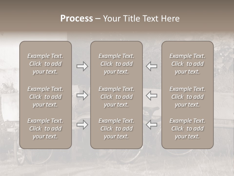 Two Boys Sitting On A Bench In A Park PowerPoint Template