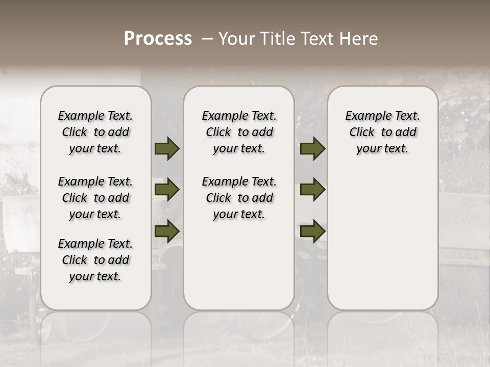 Two Boys Sitting On A Bench In A Park PowerPoint Template