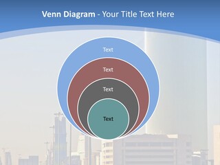 A Powerpoint Presentation With A Cityscape In The Background PowerPoint Template