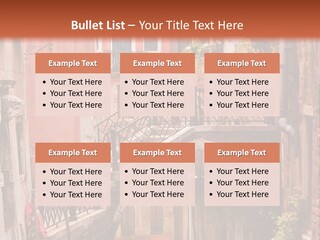 A Canal With A Bridge In The Middle Of It PowerPoint Template