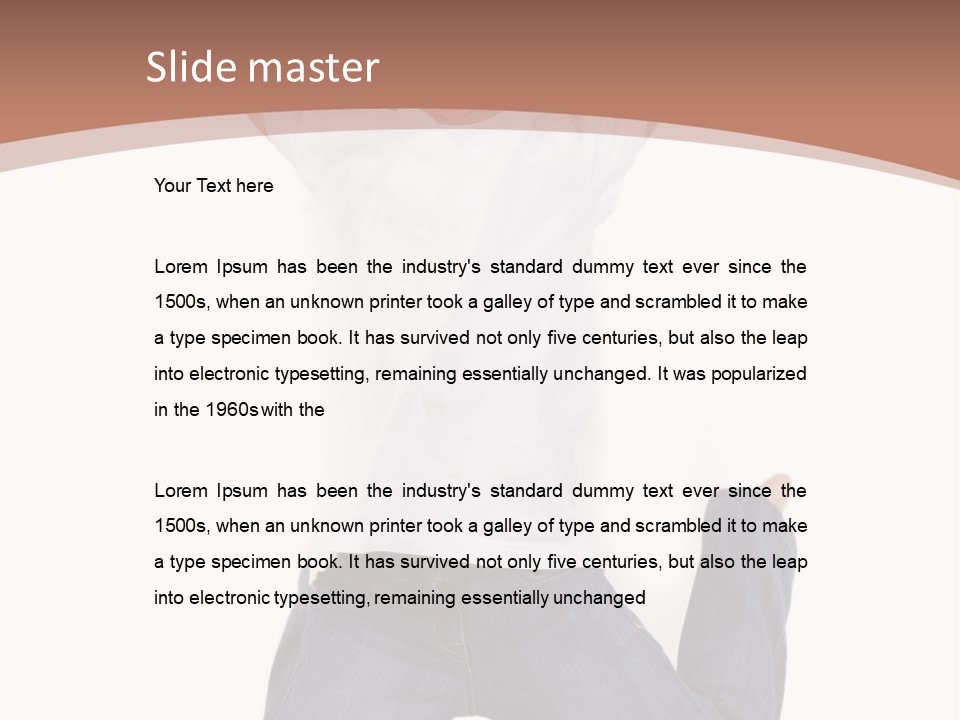 A Young Boy Jumping In The Air With His Hands Up PowerPoint Template