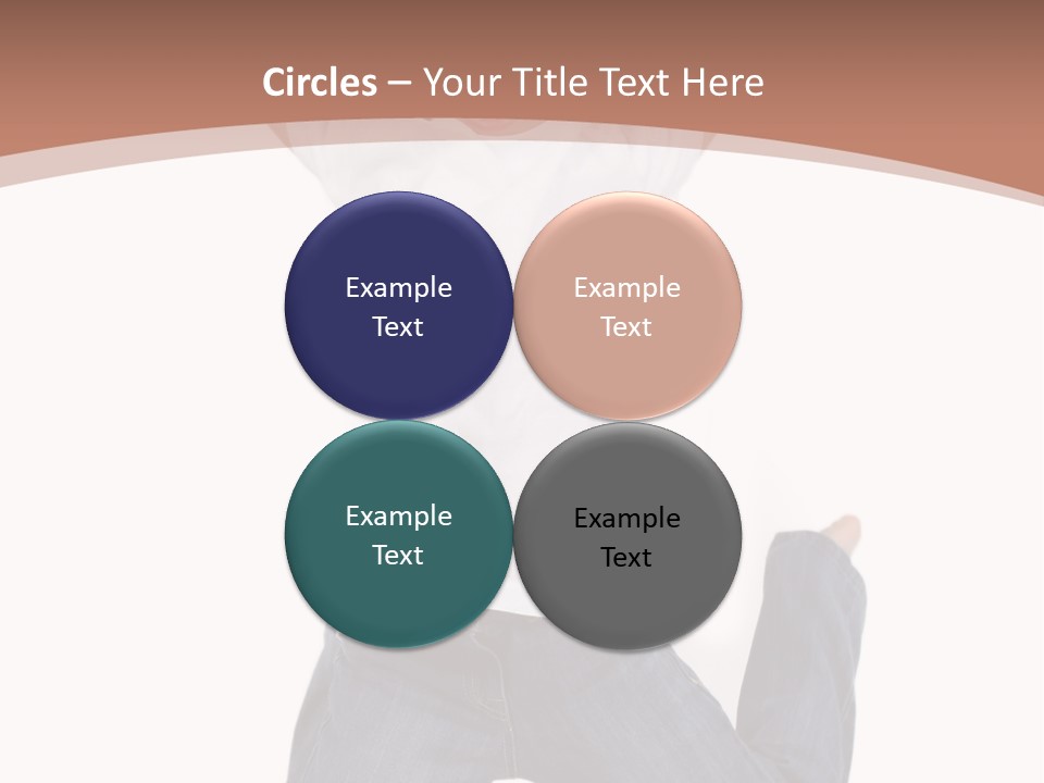 A Young Boy Jumping In The Air With His Hands Up PowerPoint Template