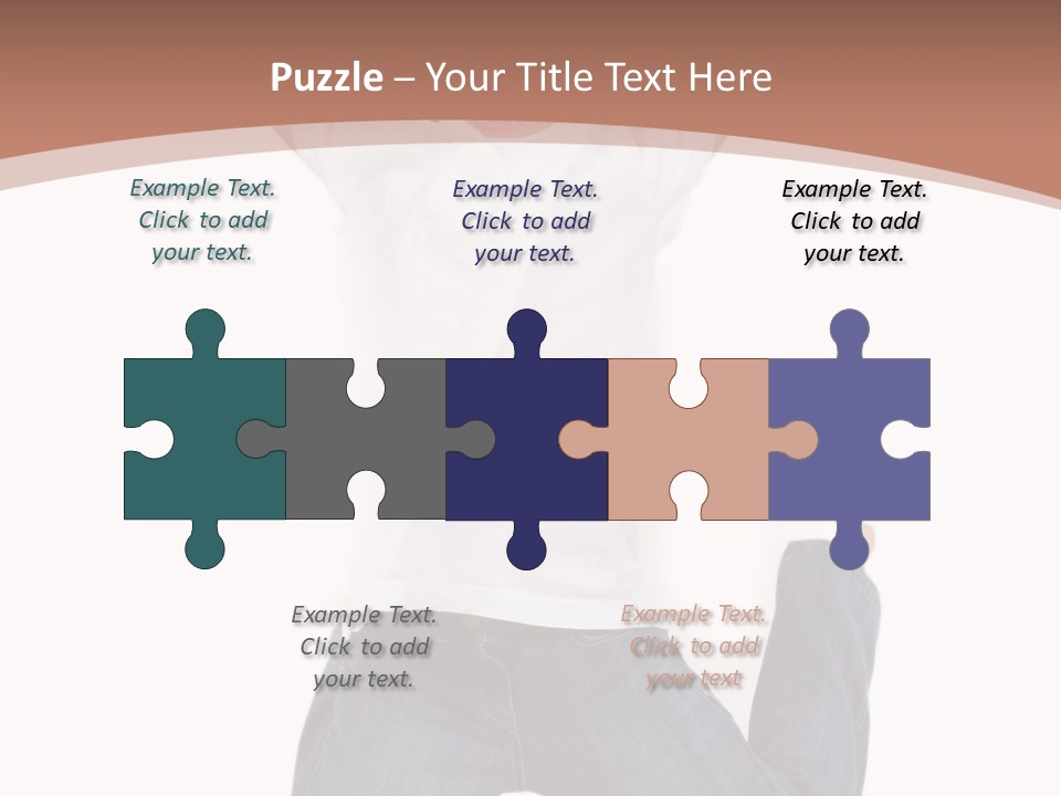 A Young Boy Jumping In The Air With His Hands Up PowerPoint Template