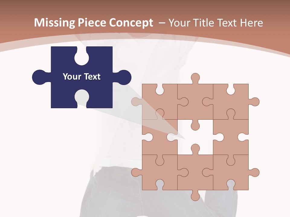 A Young Boy Jumping In The Air With His Hands Up PowerPoint Template