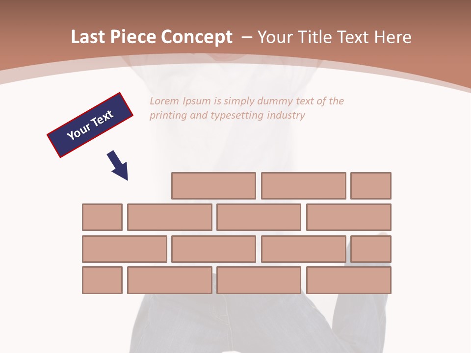 A Young Boy Jumping In The Air With His Hands Up PowerPoint Template