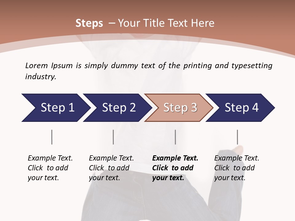 A Young Boy Jumping In The Air With His Hands Up PowerPoint Template