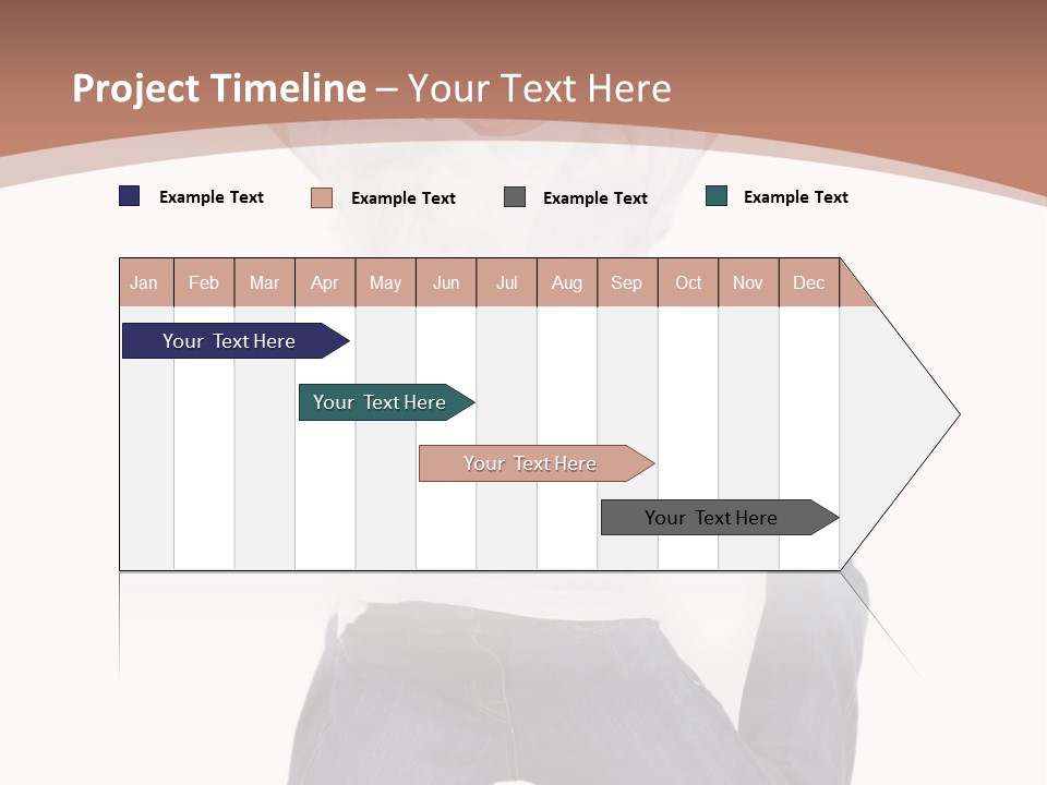 A Young Boy Jumping In The Air With His Hands Up PowerPoint Template