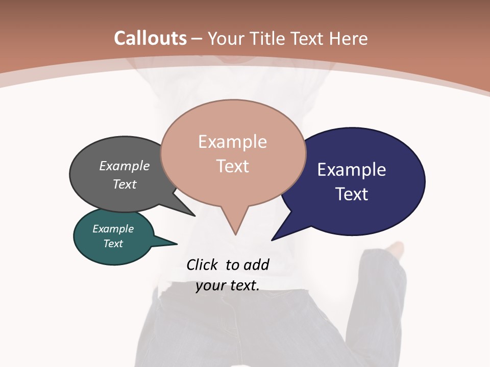 A Young Boy Jumping In The Air With His Hands Up PowerPoint Template