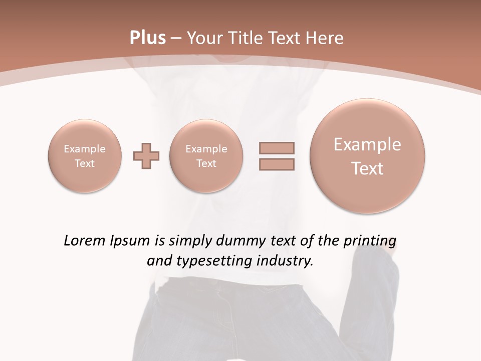 A Young Boy Jumping In The Air With His Hands Up PowerPoint Template