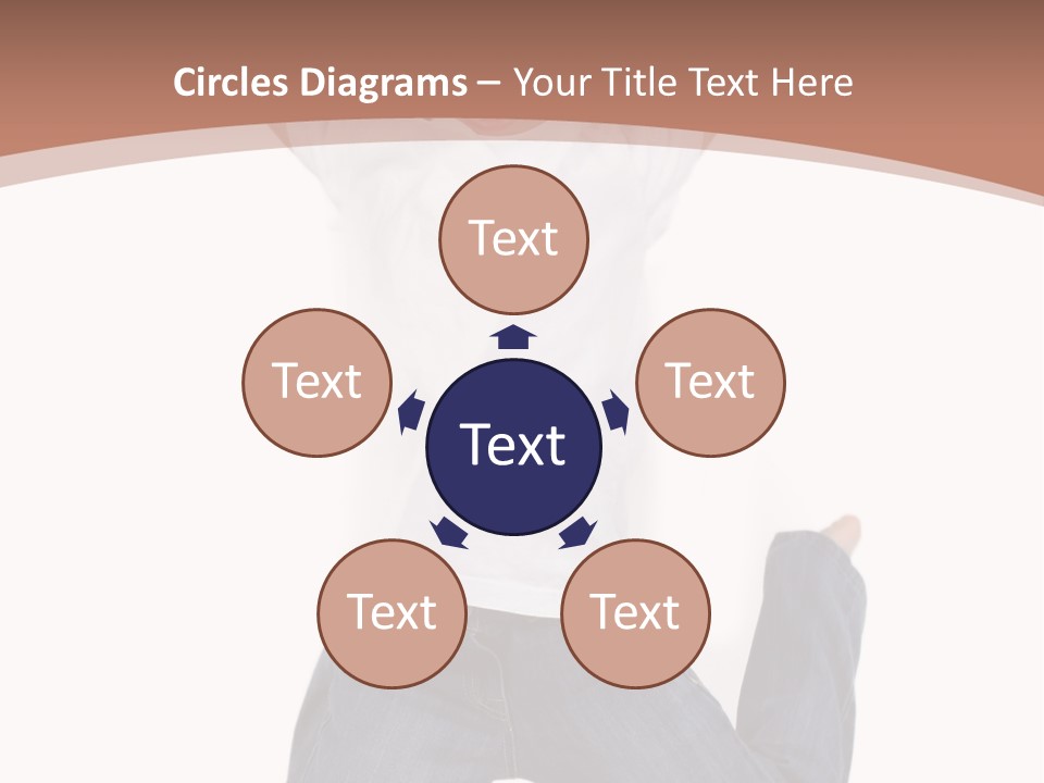 A Young Boy Jumping In The Air With His Hands Up PowerPoint Template