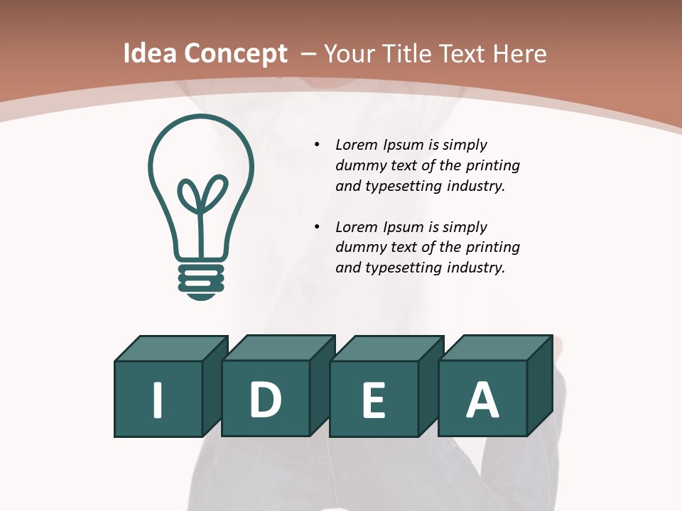 A Young Boy Jumping In The Air With His Hands Up PowerPoint Template