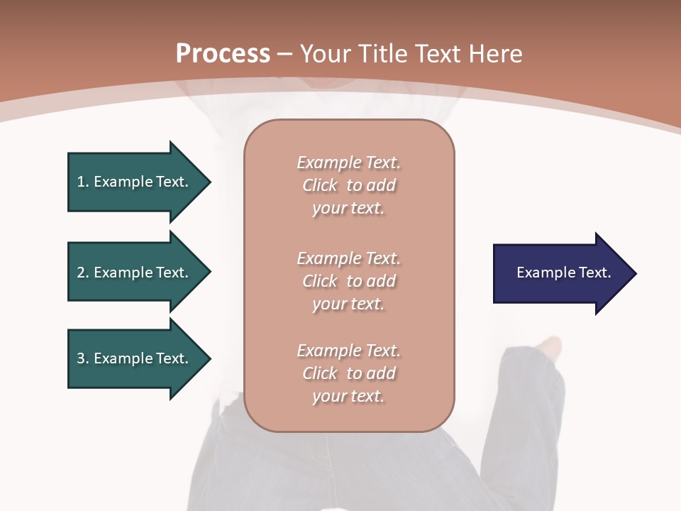 A Young Boy Jumping In The Air With His Hands Up PowerPoint Template