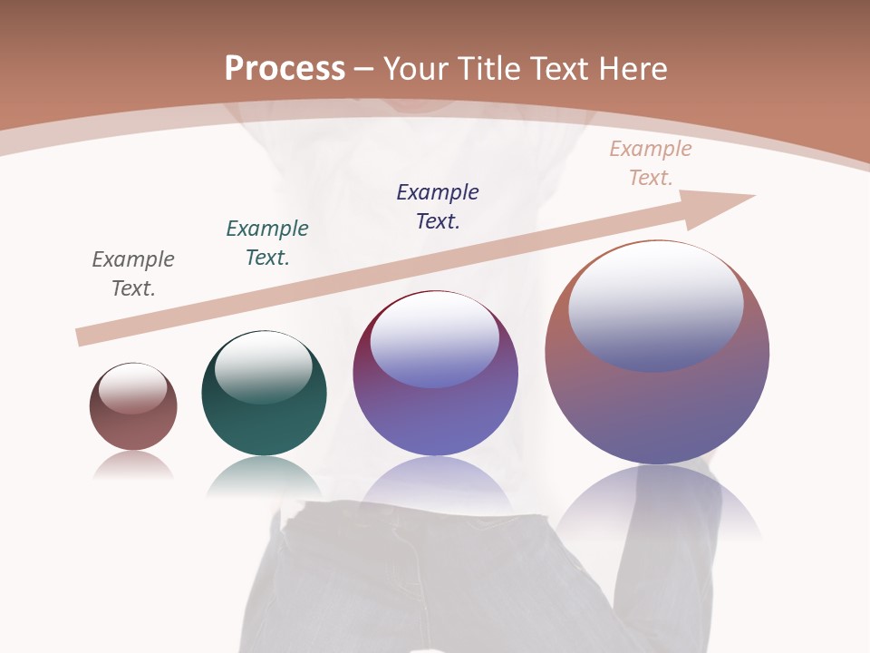 A Young Boy Jumping In The Air With His Hands Up PowerPoint Template