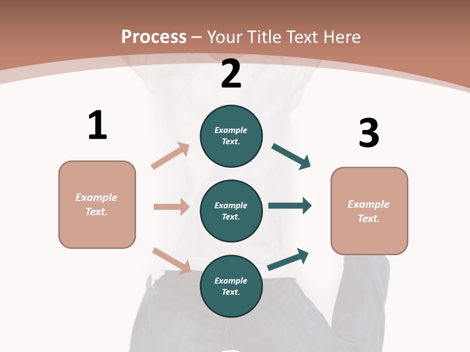 A Young Boy Jumping In The Air With His Hands Up PowerPoint Template