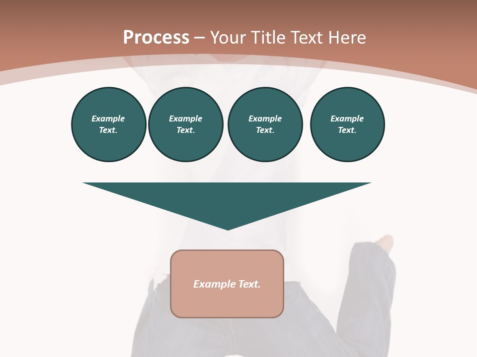 A Young Boy Jumping In The Air With His Hands Up PowerPoint Template