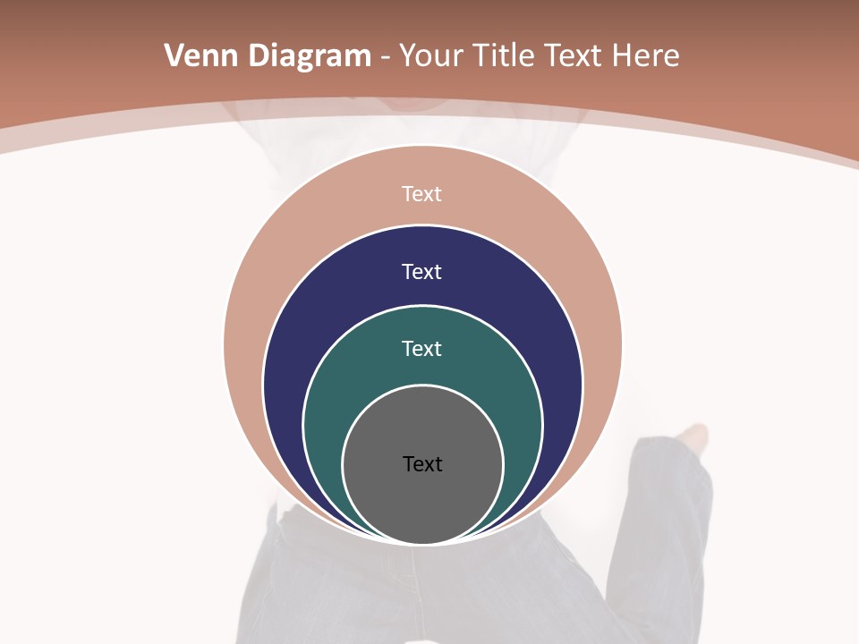 A Young Boy Jumping In The Air With His Hands Up PowerPoint Template