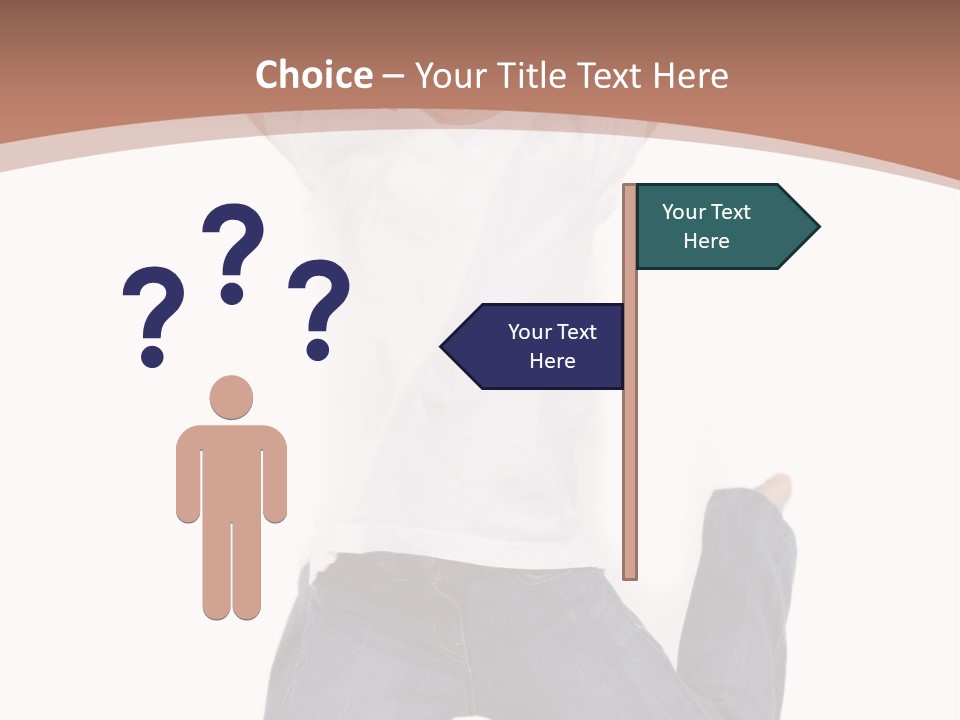 A Young Boy Jumping In The Air With His Hands Up PowerPoint Template