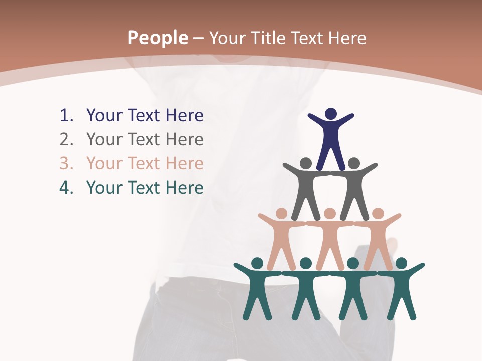 A Young Boy Jumping In The Air With His Hands Up PowerPoint Template