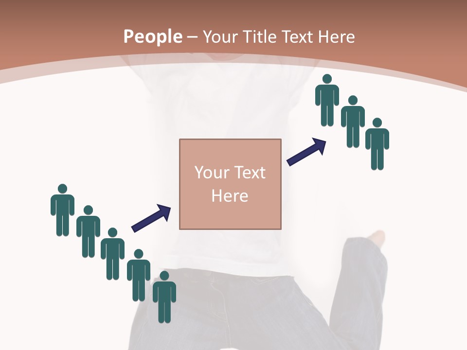 A Young Boy Jumping In The Air With His Hands Up PowerPoint Template