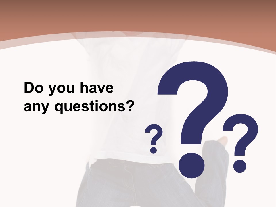 A Young Boy Jumping In The Air With His Hands Up PowerPoint Template