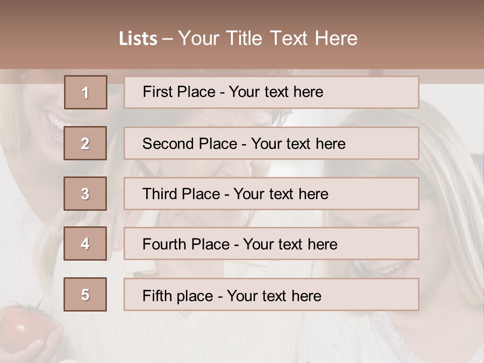 A Group Of Women Standing Next To Each Other PowerPoint Template