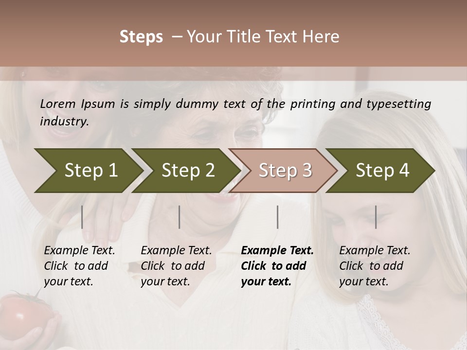 A Group Of Women Standing Next To Each Other PowerPoint Template