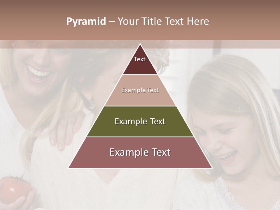 A Group Of Women Standing Next To Each Other PowerPoint Template